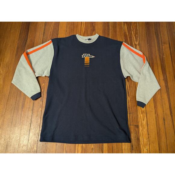 No Fear VTG 90s Made in USA Blue Mens Large Crewneck Sweatshirt - Picture 1 of 6